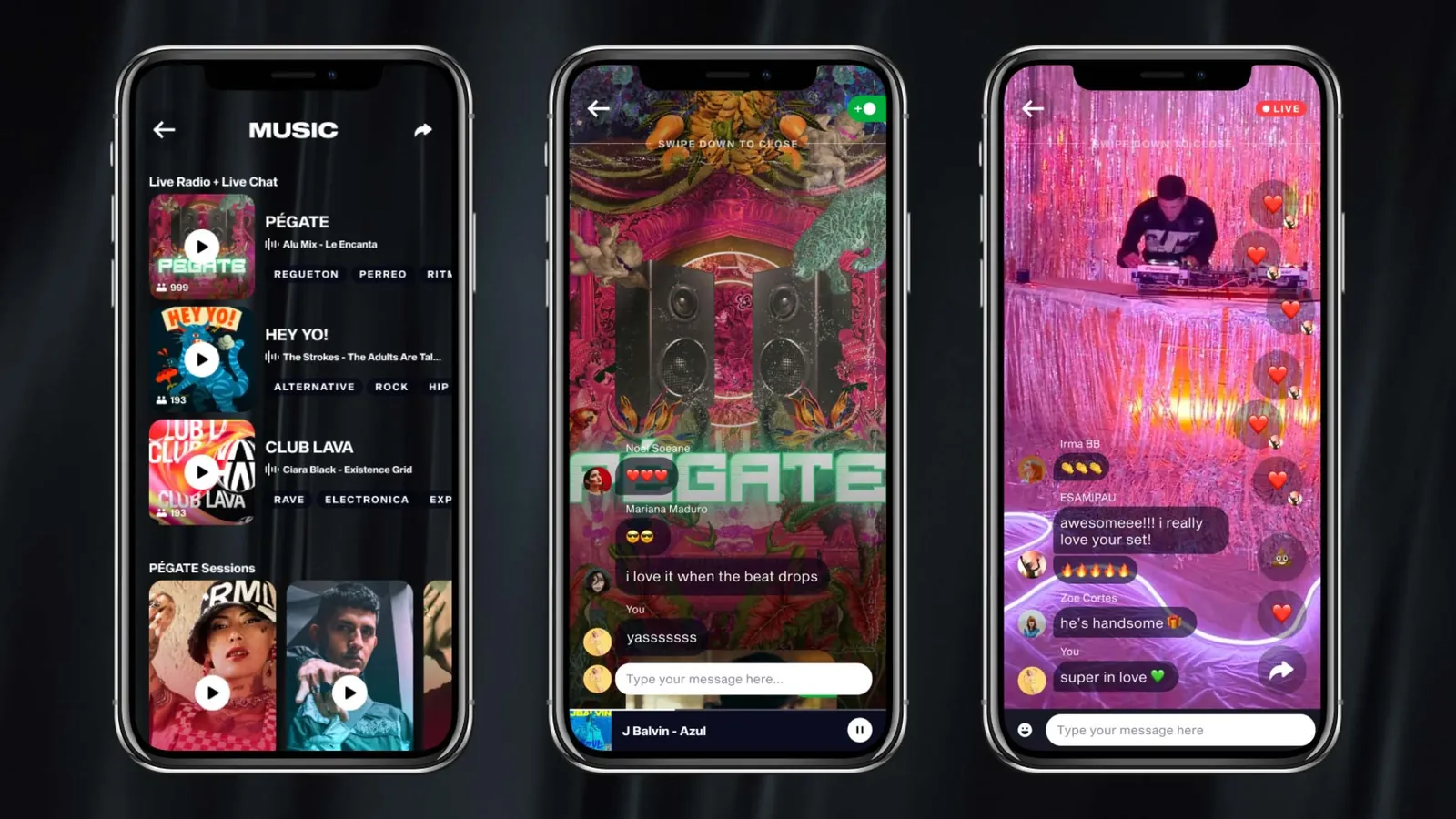 YO Mobile music and live DJ sets